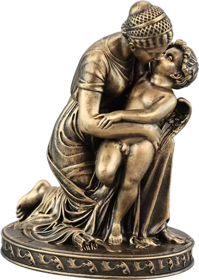 Статуэтка Венера и Амур