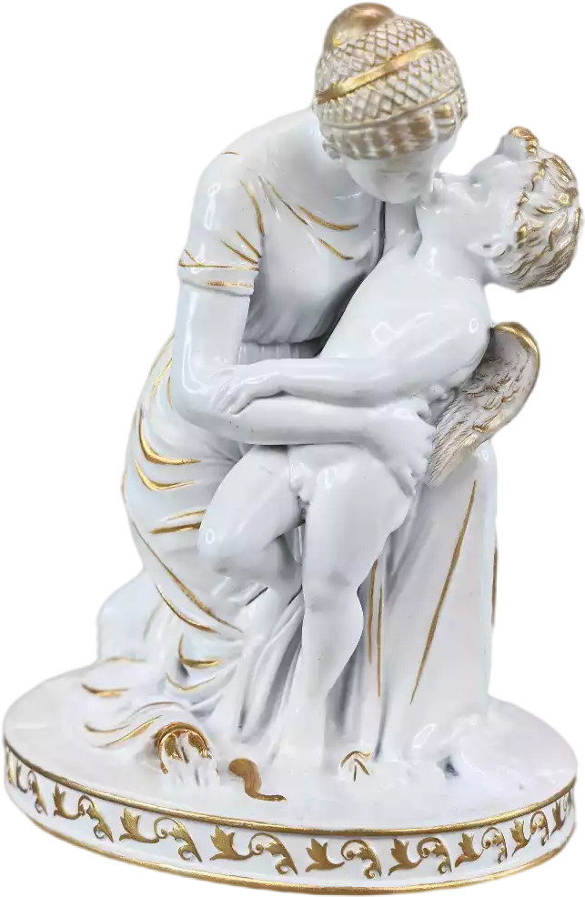 Статуэтка Венера и Амур (ручная роспись)