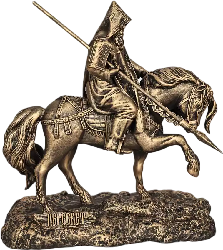 Статуэтка Святой Пересвет на коне