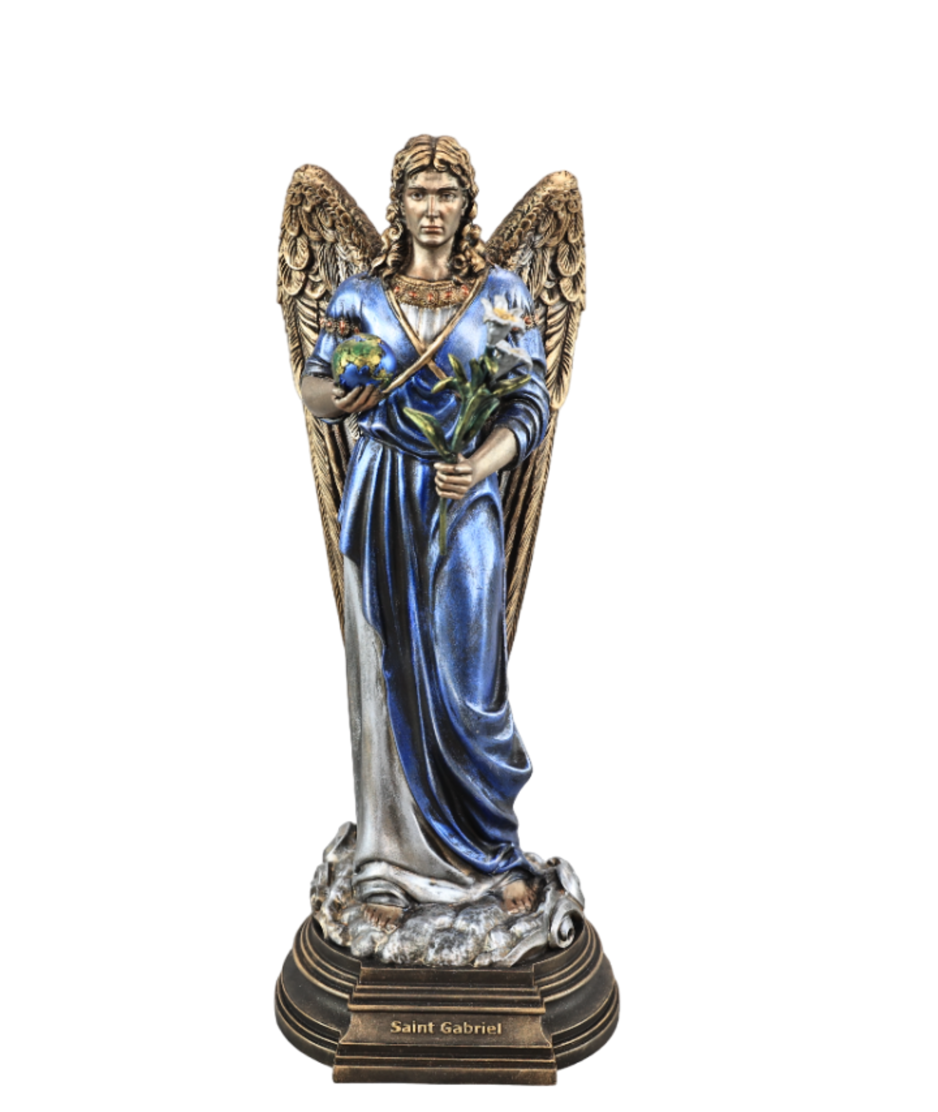 Статуэтка святой Архангел Гавриил (цвет Вернисаж)