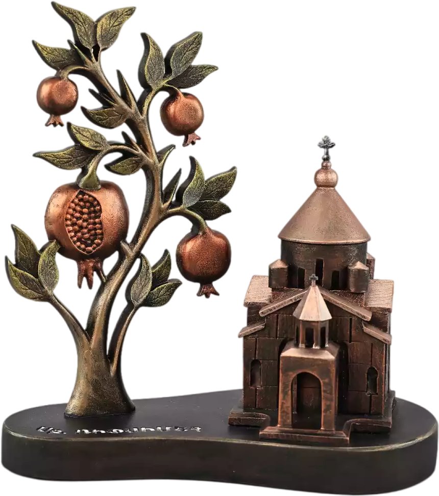  Церковь Рипсимэ и гранатовое дерево (цвет Вернисаж)