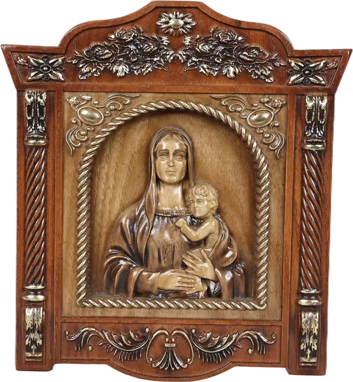 Икона Дева Мария с ребенком