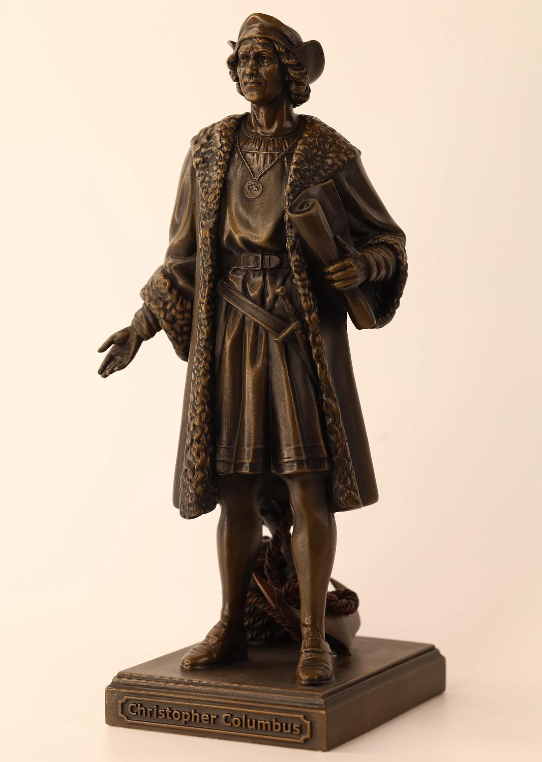 Статуэтка Христофор Колумб, Бронза