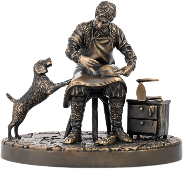 Статуэтка Ремесленник (бронза)