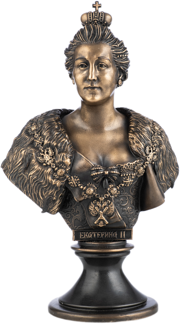 Бюст Екатерина II (бронза) 