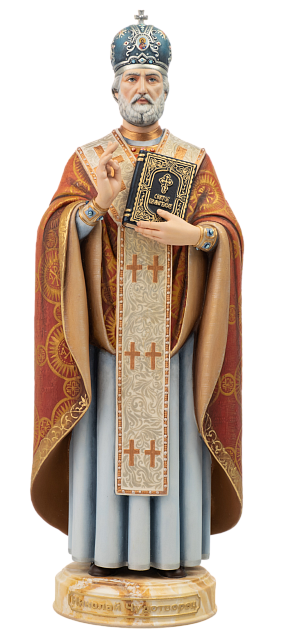 Статуэтка Николай Чудотворец (Ручная роспись)