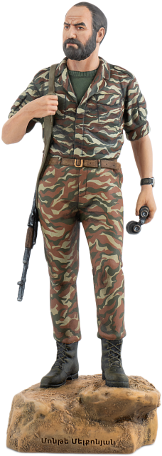 Статуэтка Монте "Аво" Мелконян (ручная роспись)