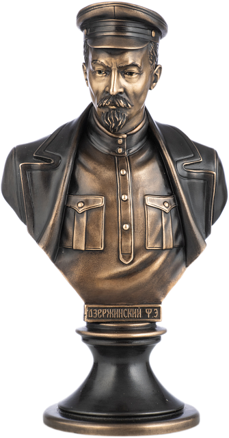 Бюст Дзержинский Феликс Эдмундович (бронза) 