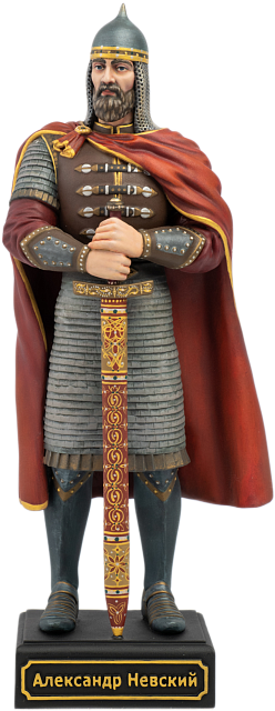 Статуэтка Князь Александр Невский (ручная роспись)