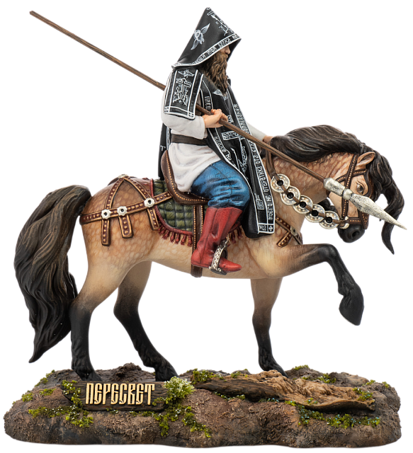 Статуэтка Святой Пересвет (ручная роспись)