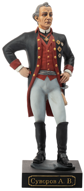 Статуэтка Суворов Александр Васильевич (ручная роспись)