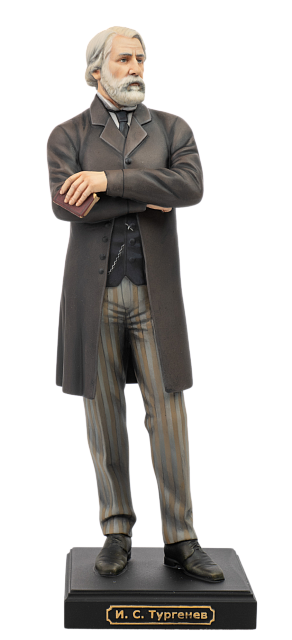 Статуэтка Тургенев Иван Сергеевич (ручная роспись)