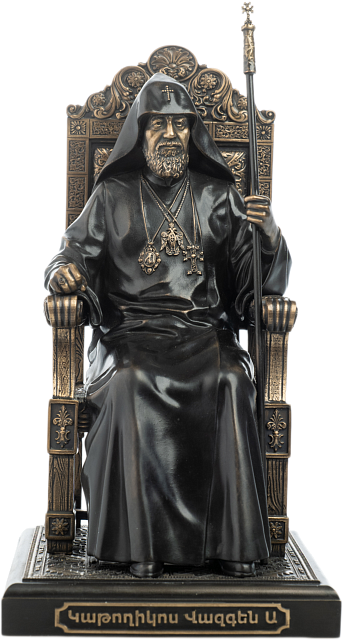 Статуэтка Католикос Вазген I (бронза)