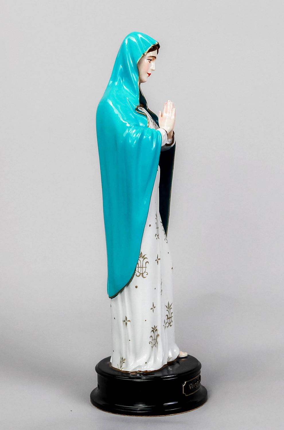 Статуэтка Дева Мария в голубом (ручная роспись)