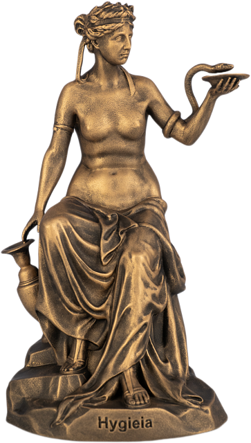 Статуэтка Богиня Гигиея (Гигея) - Богиня здоровья и чистоты 