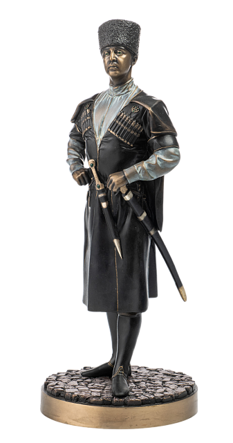 Статуэтка Адыг (черкес) (бронза, цвет Вернисаж)