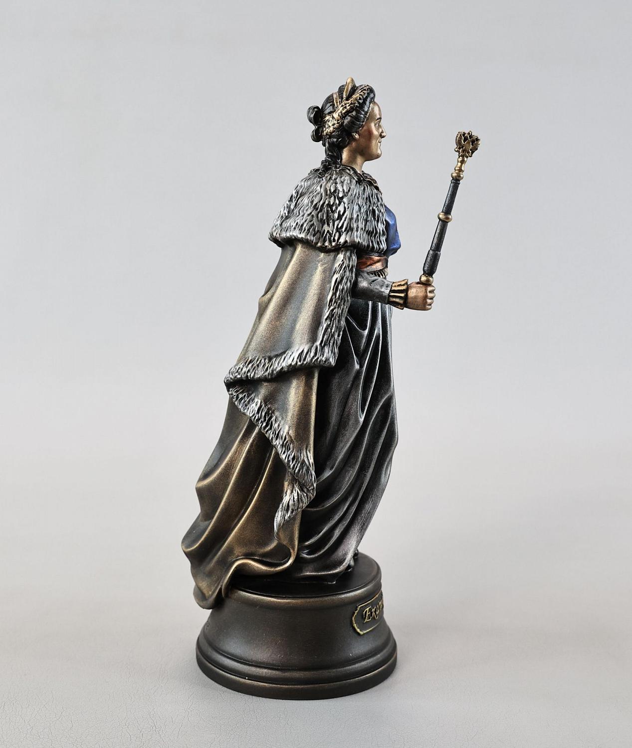 Статуэтка Императрица Екатерина II (цвет Вернисаж)