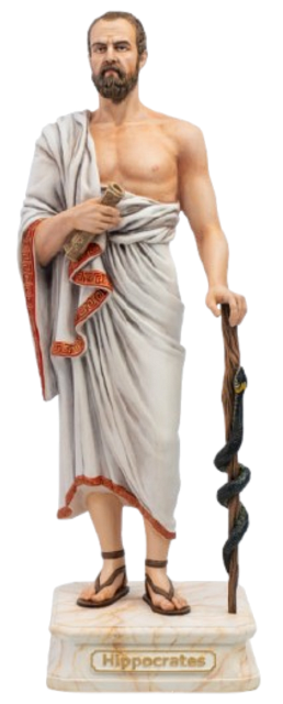 Статуэтка Гиппократ (ручная роспись)