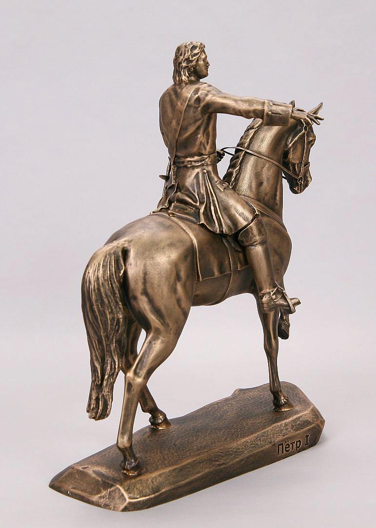 Статуэтка Император  Петр Первый I на коне