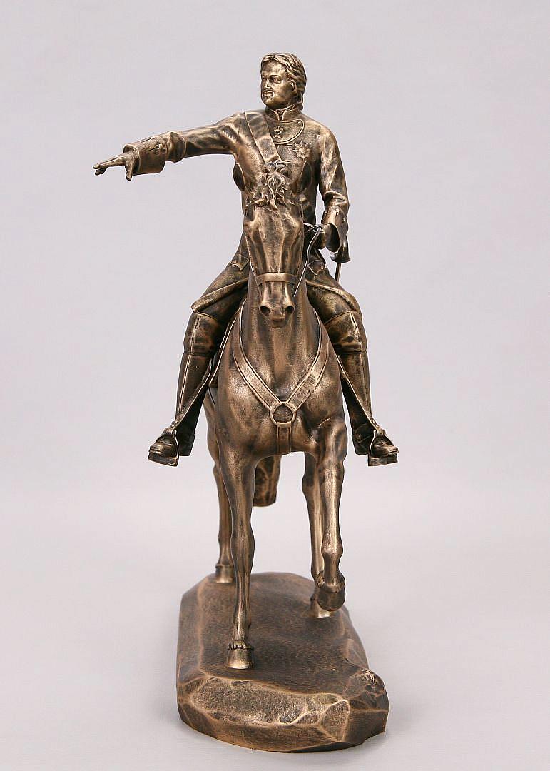 Статуэтка Петр I на коне