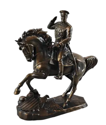 Статуэтка Жуков Георгий Константинович на коне, Бронза