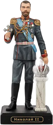 Статуэтка Император Николай II (ручная роспись)