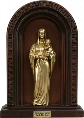 Композиция Дева Мария (цвет бронзы)