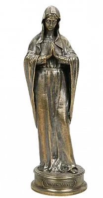 Статуэтка Святая  Дева Мария, бронза