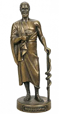 Статуэтка Гиппократ, бронза