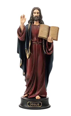 Статуэтка Иисус с заветом (ручная роспись)