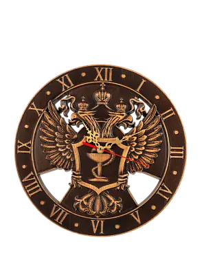 Часы герб Минздрава (Министерство здравоохранения Российской Федерации)