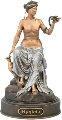 Статуэтка Богиня Гигиея (Гигея) - Богиня здоровья и чистоты ( цвет вернисаж)